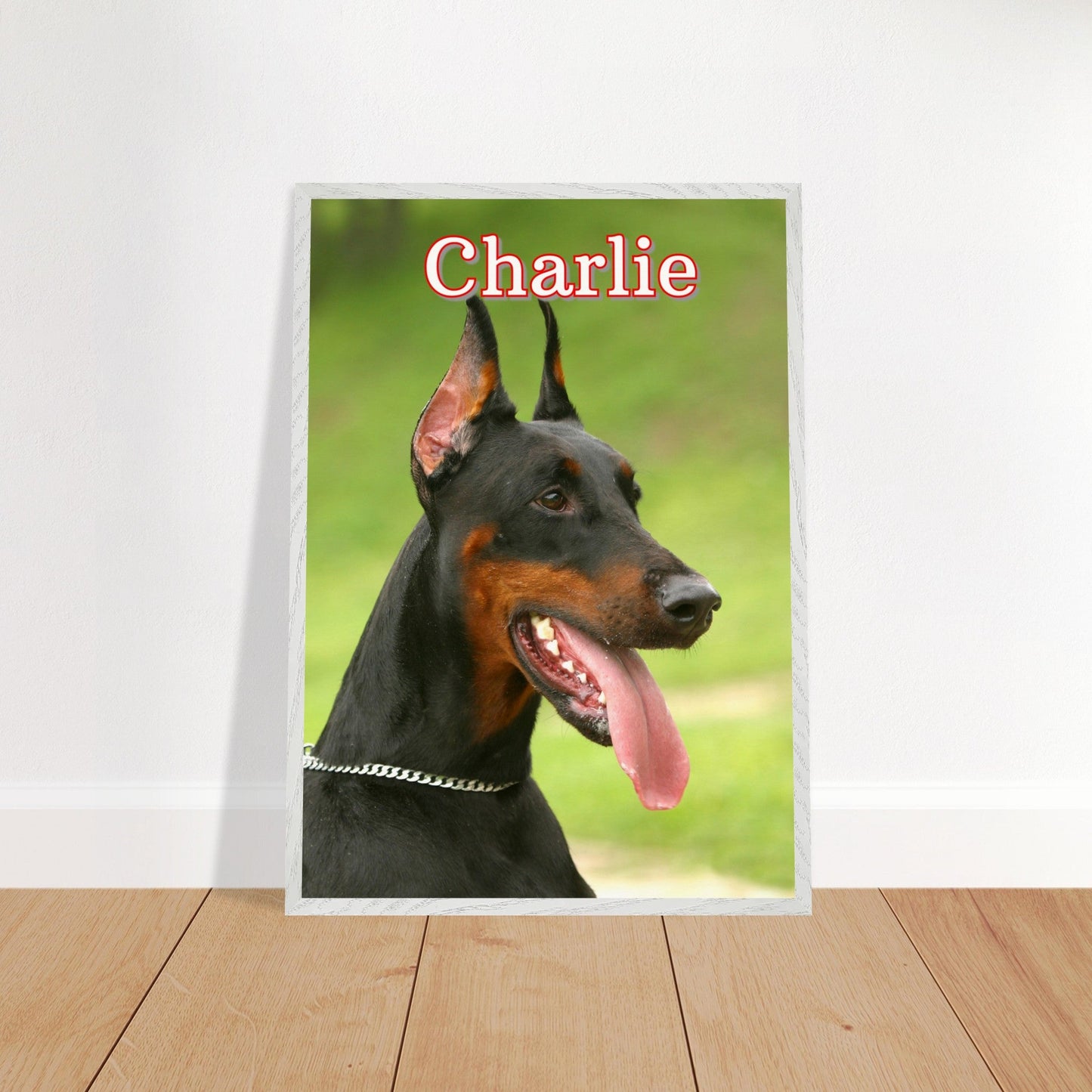 DoberManPrint MaterialWood frame