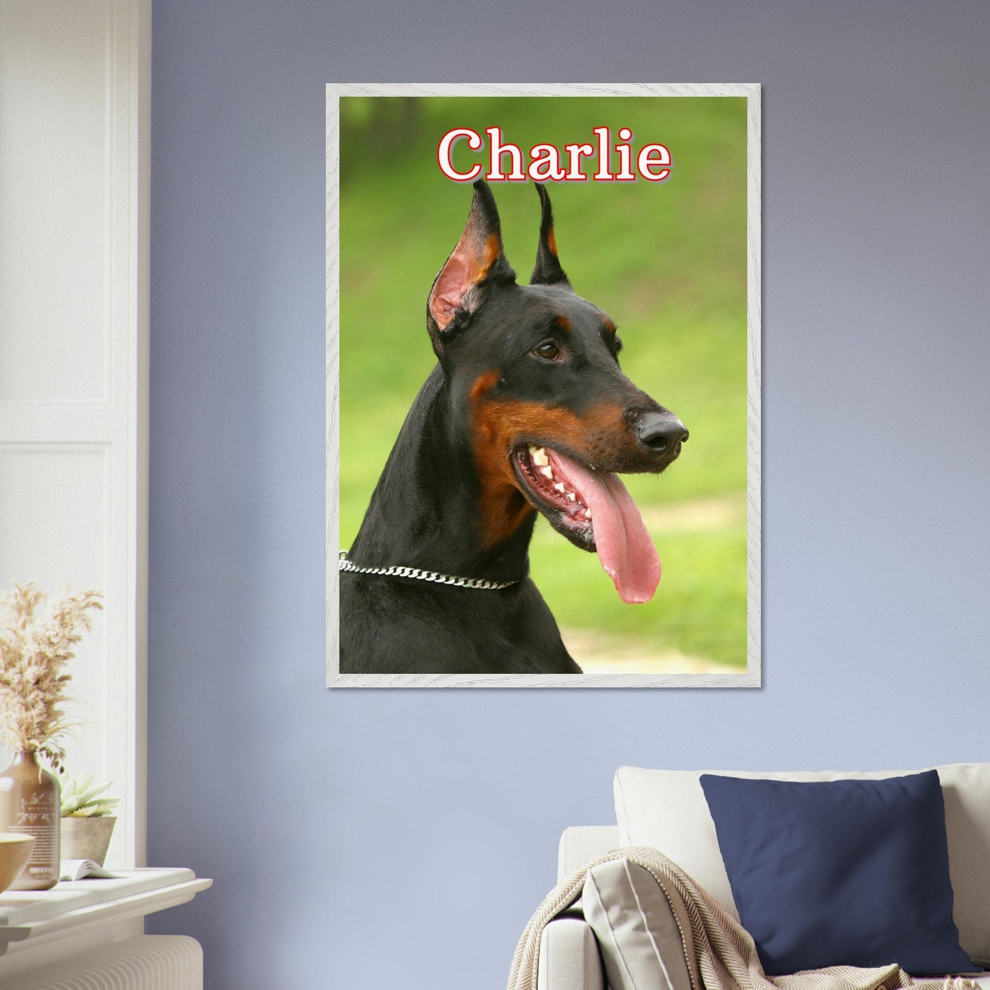 DoberManPrint MaterialWood frame