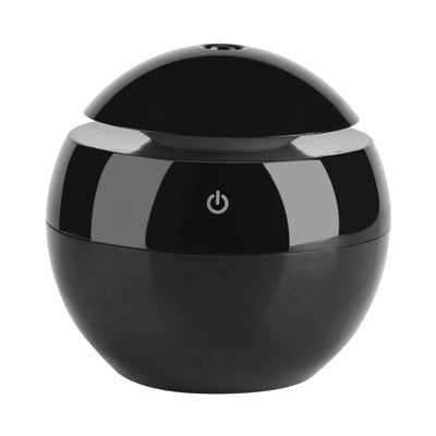 Portable USB Essential Oil Diffuser for Home & Office UseBlackhumidifier