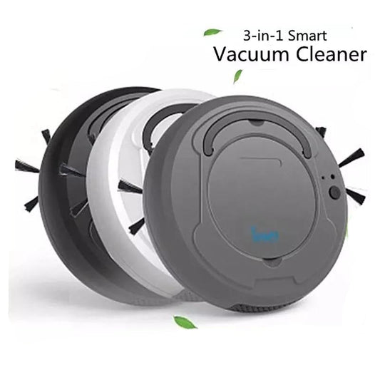 Automatic Robot 3 - In - 1 Wireless Vacuum CleanerWhiteAutomatic Robot 3 - In - 1 Wireless Vacuum Cleaner