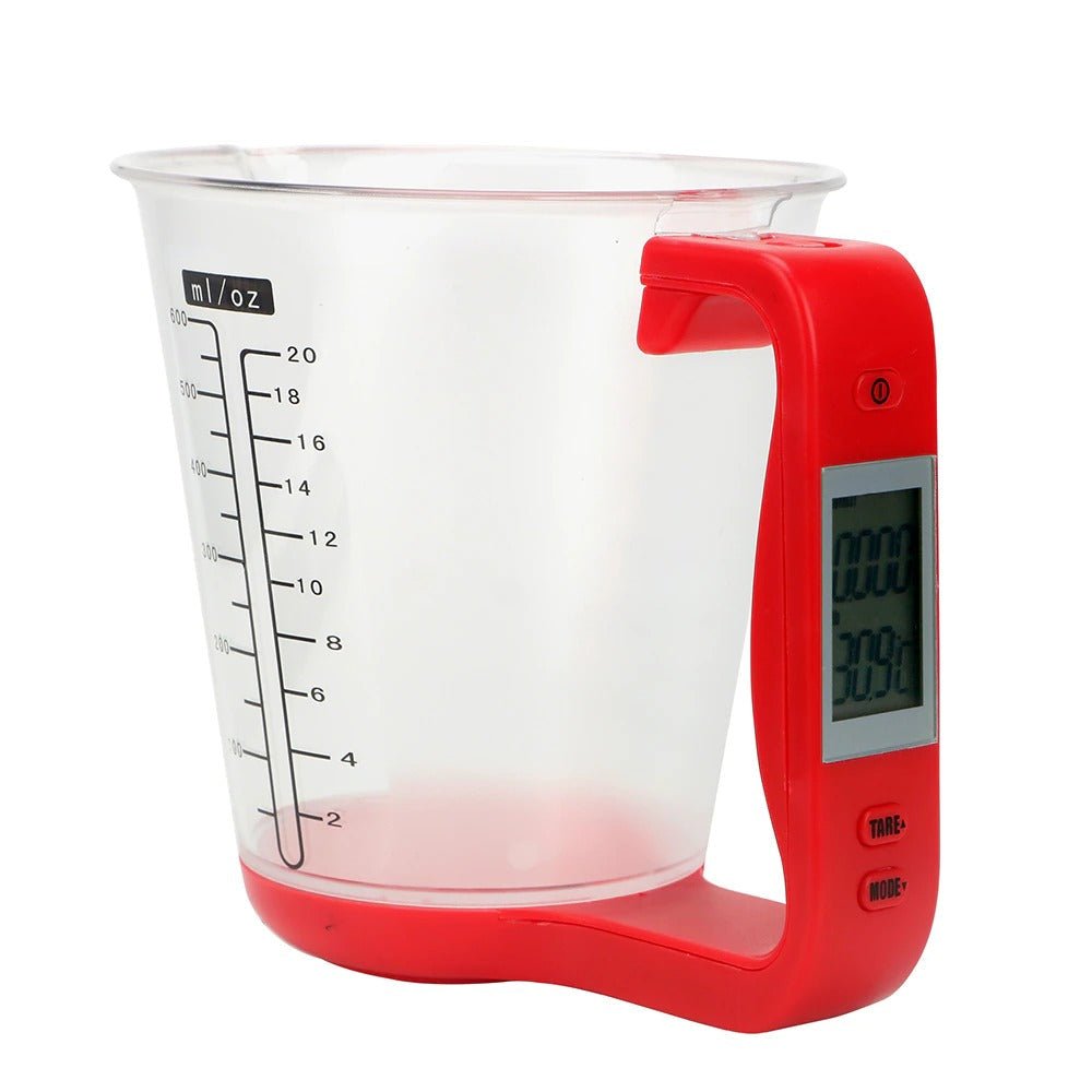 LCD Display Digital Measuring CupRedDigital Measuring Cup