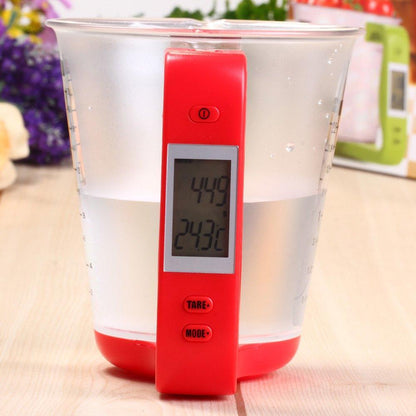 LCD Display Digital Measuring CupRedDigital Measuring Cup