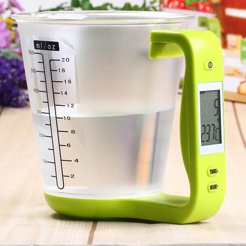 LCD Display Digital Measuring CupRedDigital Measuring Cup