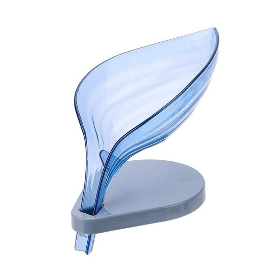 Leaf Shape Bathroom Soap Holder CaseBlueHome