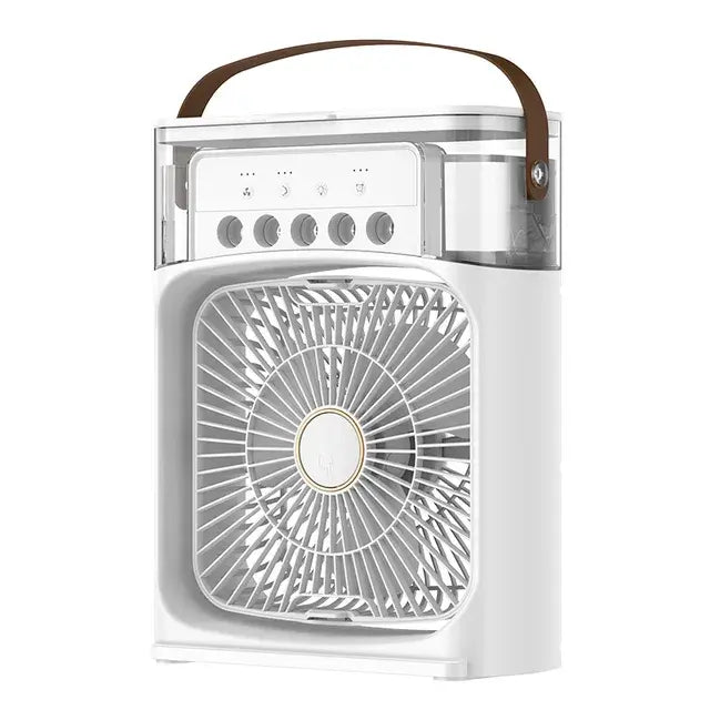 Portable Humidifier Fan Air ConditionerWhite
