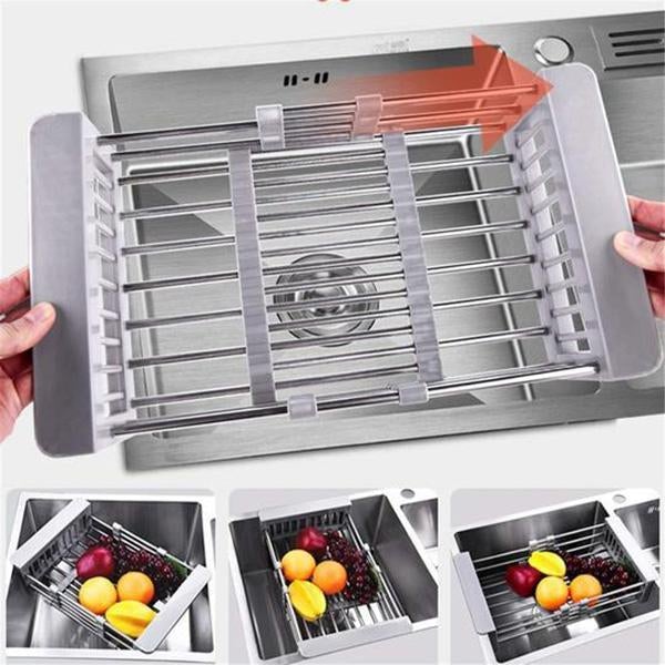 Retractable Stainless Steel Sink Drainer RackDrainer Rack