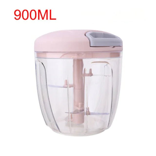 Stainless Manual Chopper500 ML Pinkchopper