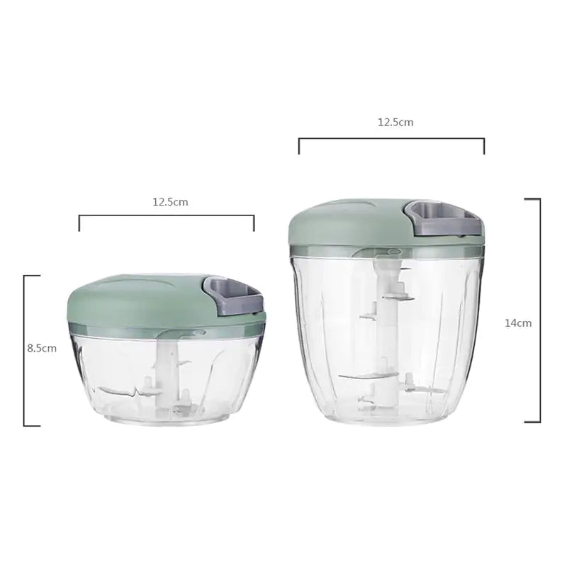 Stainless Manual Chopper500 ML Pinkchopper